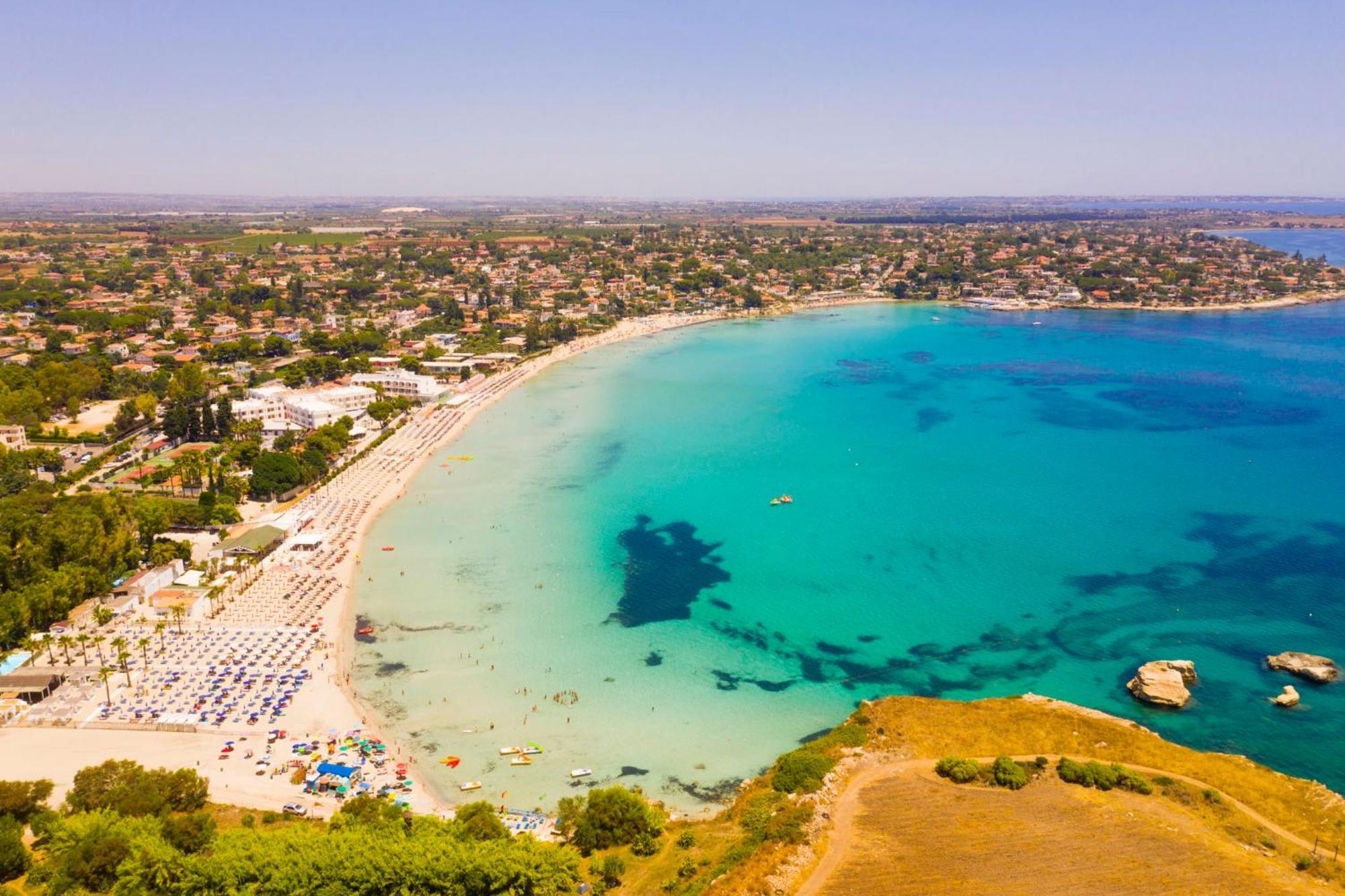 Villa Nisa Apartment Sea View Fontane Bianche Exteriör bild