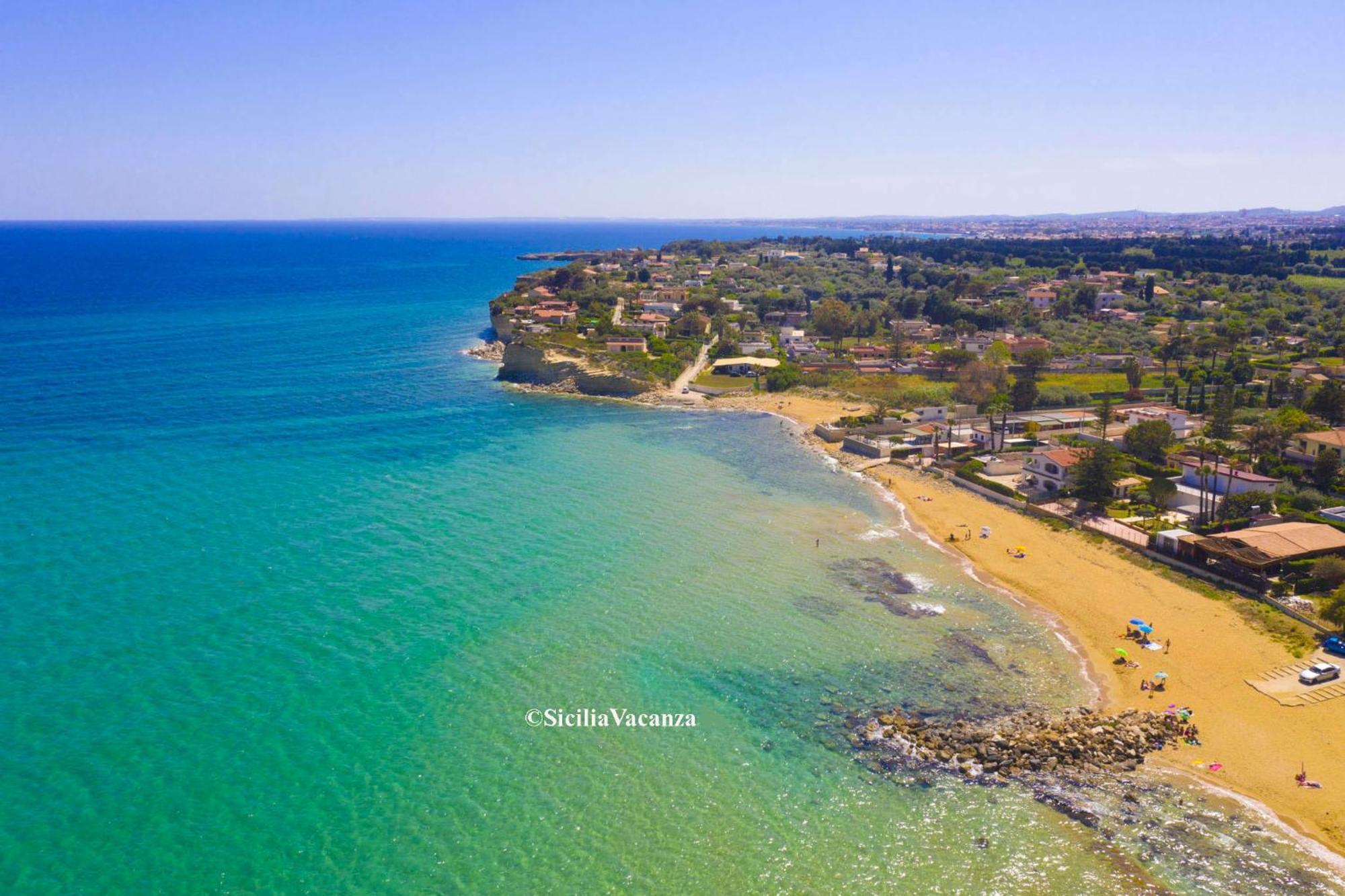Villa Nisa Apartment Sea View Fontane Bianche Exteriör bild